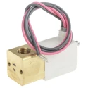 SMC Pneumatic Solenoid Valve 2/2 Solenoid Spring G 1/8 Inch Port 24V DC Aluminium Body VDW22NAA