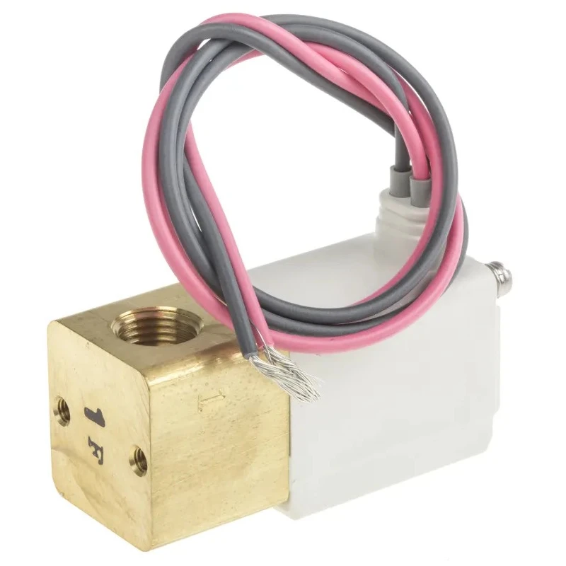 SMC Pneumatic Solenoid Valve 2/2 Solenoid Spring G 1/8 Inch Port 24V DC Aluminium Body VDW22NAA