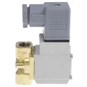 SMC Pneumatic Solenoid Valve 2/2 NC Solenoid/Spring G VX Series, 1/4 in Port Size, Threaded G Connection, 230V VX212ELAXB