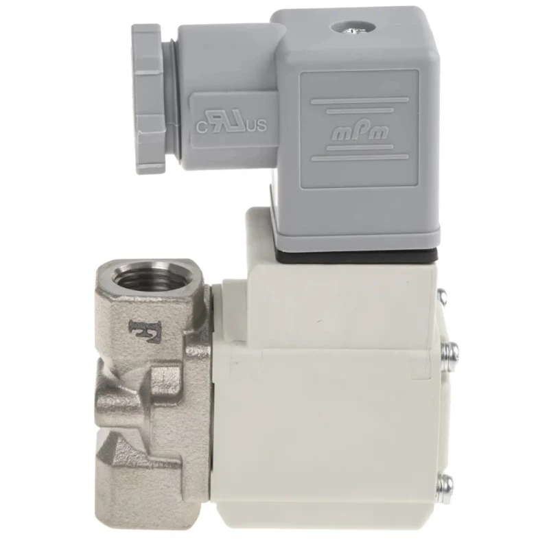 SMC Pneumatic 2/2 Solenoid/Spring Valve VX Series 230V AC Stainless Steel VX212MLKXB