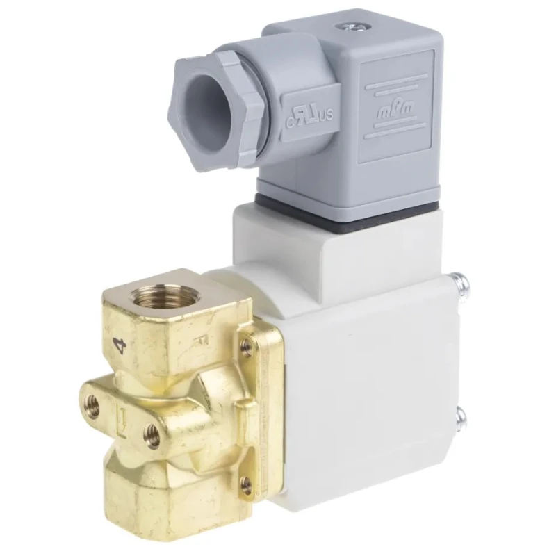 SMC Pneumatic Solenoid Valve 2/2 NC Solenoid/Spring G VX Series Brass Body 230V ac VX222ALAXB