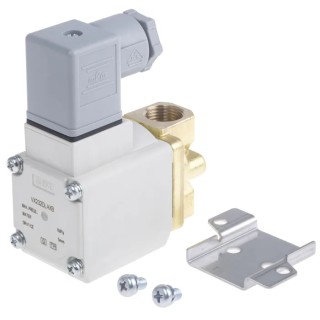 SMC Pneumatic Solenoid Valve 2/2 NC Solenoid Spring G VX Series 230V AC Brass Body VX232DLAXB