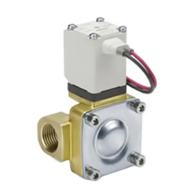 SMC Pneumatic Solenoid Valve 230V AC Brass Body, 2-Port, G 1/4, 1.5 Mpa, VXD232ALA