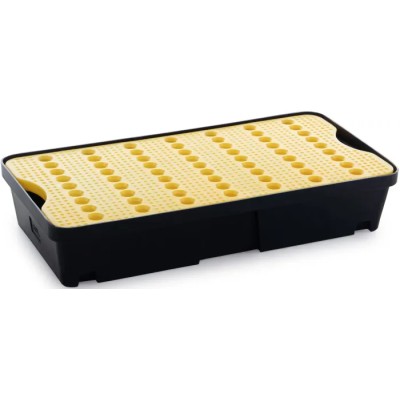 RS PRO Spill Control Spill Tray with Grate Polyethylene 30 L Capacity for Industrial Storage 893-0366
