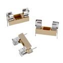 Wurth Elektronik 10A 250V AC 1-Pole PCB Mount Fuse Holder for 5 x 20 mm Fuses 696101000002