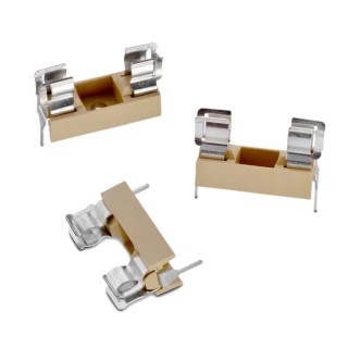 Wurth Elektronik 10A 250V AC 1-Pole PCB Mount Fuse Holder for 5 x 20 mm Fuses 696101000002