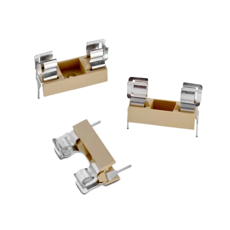 Wurth Elektronik 10A 250V AC 1-Pole PCB Mount Fuse Holder for 5 x 20 mm Fuses 696101000002
