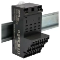 Omron Chassis Relay Socket 250V 10A Push-in Termination for 4 Pole PTF Series PTF-14-PU-L