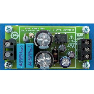 STMicroelectronics Power Management Development Kit Demonstration Board for VIPER16 Non-Isolated Auxiliary STEVAL-ISA010V1