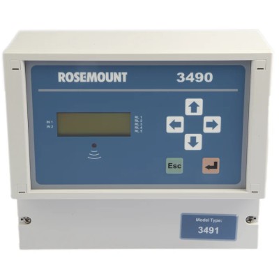Rosemount 3490 Series Level Controller ATEX Wall Mount Current/Voltage Input 230V AC Rated 4 to 20 mA 3491L1P6I1