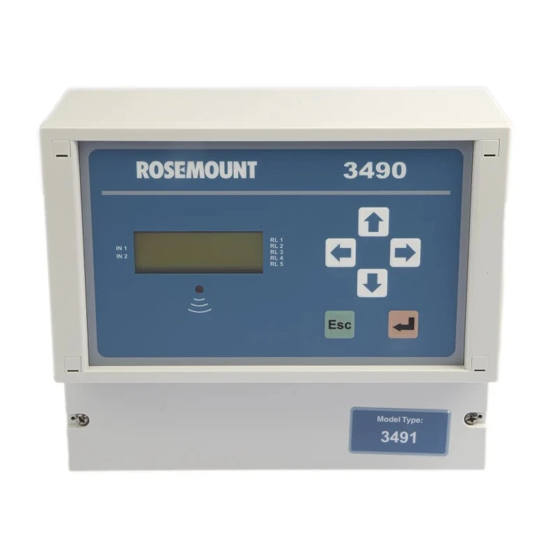 Rosemount 3490 Series Level Controller ATEX Wall Mount Current/Voltage Input 230V AC Rated 4 to 20 mA 3491L1P6I1