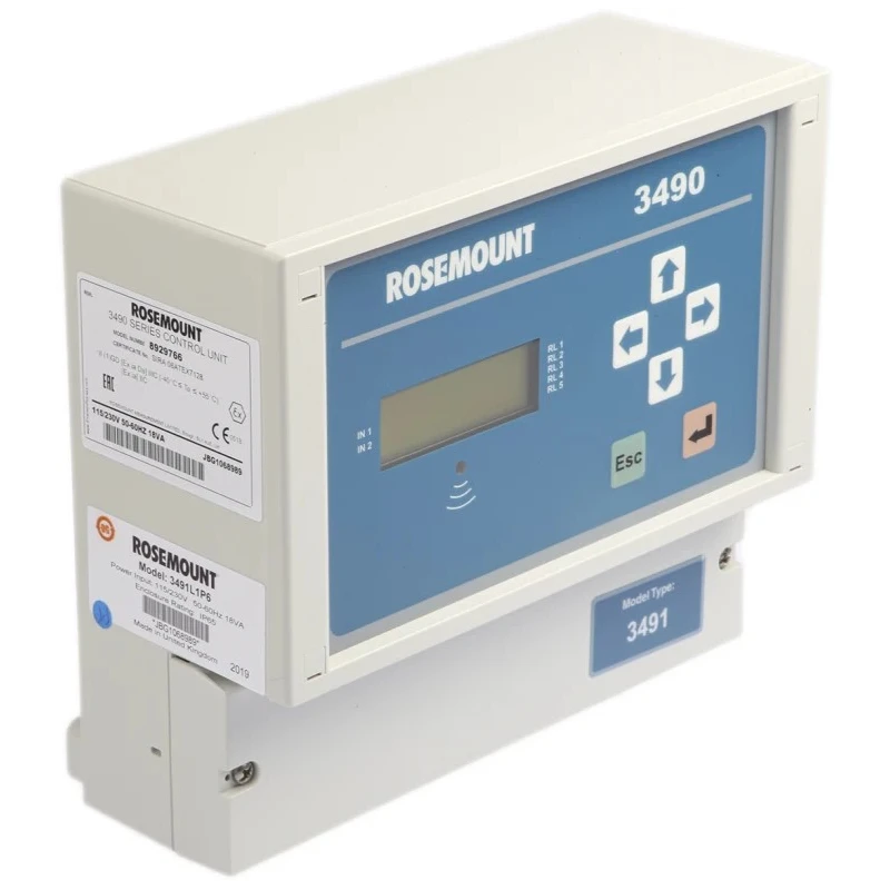 Rosemount 3490 Series Level Controller ATEX Wall Mount Current/Voltage Input 230V AC Rated 4 to 20 mA 3491L1P6I1