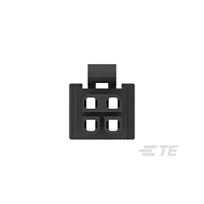 TE Connectivity Female Rectangular Connector, 4 Way, 2 Row, 3 mm Pitch, Cable Mount, Nylon Housing, Straight 2204748-2