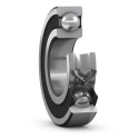 SKF Single Row Deep Groove Ball Bearing 10 mm ID, 35 mm OD, 11 mm Width, Sealed, Stainless Steel W 6300-2RS1