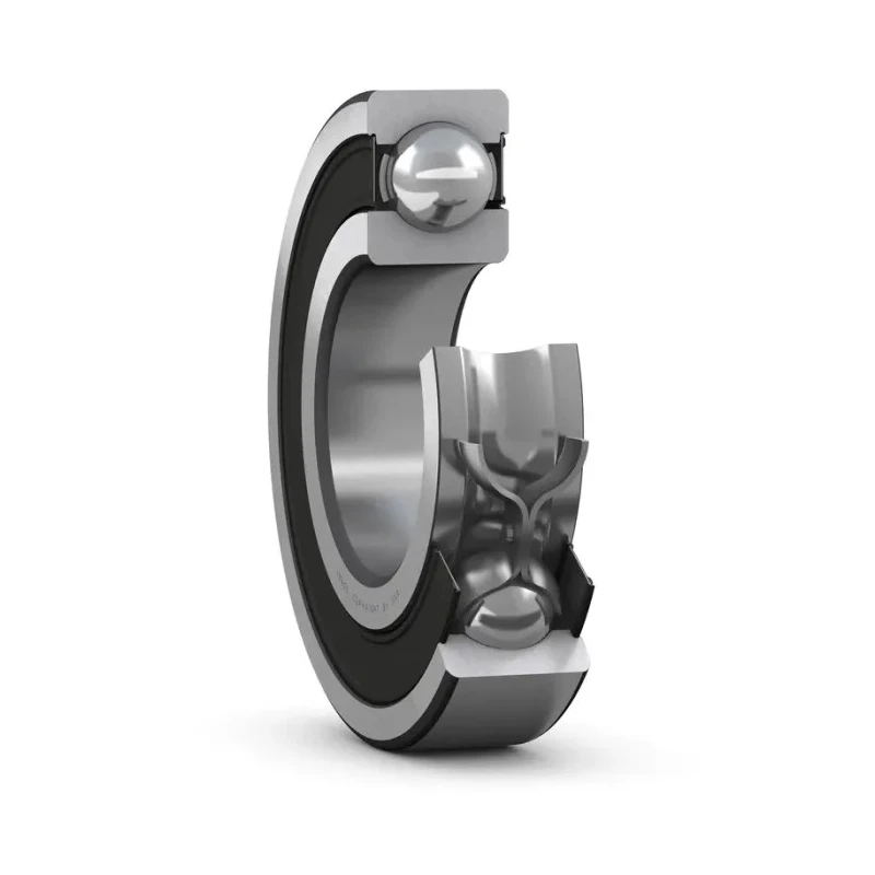 SKF Single Row Deep Groove Ball Bearing 10 mm ID, 35 mm OD, 11 mm Width, Sealed, Stainless Steel W 6300-2RS1