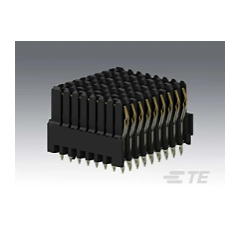 TE Connectivity 1.8 mm Pitch High Speed Backplane Connector, Vertical Female, 8 Column, 9 Row, 72 Way 2102735-1