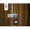 RS PRO Red 1-Lock Lockout Steel, Nylon Safety Padlock with 6.35 mm Shackle Diameter 196-3752