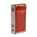 RS PRO Red 1-Lock Lockout Steel, Nylon Safety Padlock with 6.35 mm Shackle Diameter 196-3752