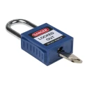 RS PRO Blue 1-Lock Lockout Steel, Nylon Safety Lockout 6.35 mm 196-3753