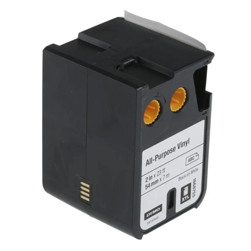 Dymo XTL Black on White Label Printer Tape 7 m Length 54 mm Width 5.5 m Label Length 1868755