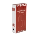 RS PRO Blue Nylon Safety Lockout 1-Lock Padlock 6.35 mm Shackle Diameter 38 mm Length 196-3759