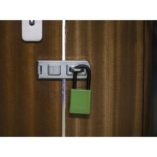 RS PRO Green 1-Lock Lockout Nylon Aluminium Safety Lockout 6 mm 196-3768