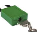 RS PRO Green 1-Lock Lockout Nylon Aluminium Safety Lockout 6 mm 196-3768