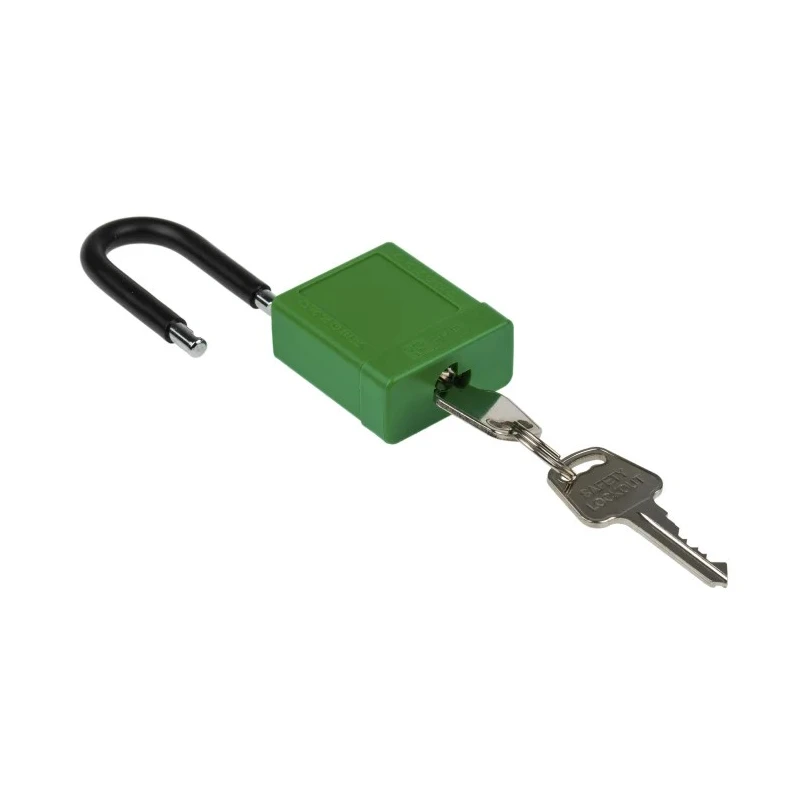 RS PRO Green 1-Lock Lockout Nylon Aluminium Safety Lockout 6 mm 196-3768