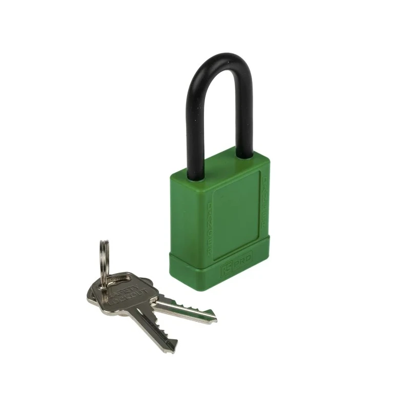 RS PRO Green 1-Lock Lockout Nylon Aluminium Safety Lockout 6 mm 196-3768