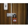 RS PRO Orange Nylon Safety Lockout Padlock 6.35 mm Shackle Diameter, 38 mm Shackle Length 196-3761