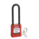 RS PRO Red 1-Lock Lockout Nylon, Aluminium Safety Lockout, 6 mm 196-3769