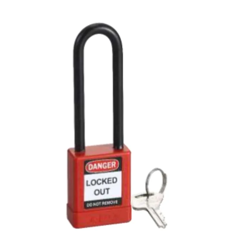 RS PRO Red 1-Lock Lockout Nylon, Aluminium Safety Lockout, 6 mm 196-3769