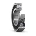 SKF Stainless Steel Single Row Deep Groove Ball Bearing 12 mm ID, 37 mm OD, 12 mm Width, Sealed W 6301-2RS1