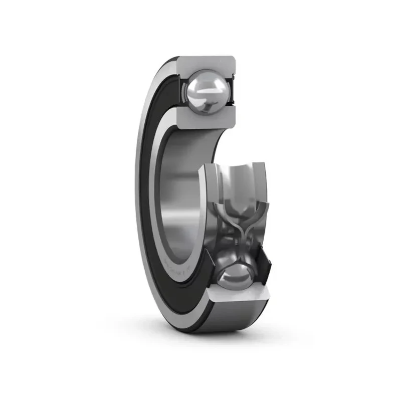 SKF Stainless Steel Single Row Deep Groove Ball Bearing 12 mm ID, 37 mm OD, 12 mm Width, Sealed W 6301-2RS1