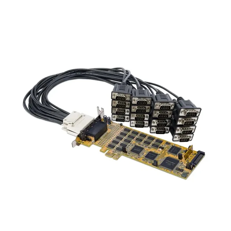 StarTech.com 16 Port PCIe RS232 Serial Card 921.6kbps Data Transfer Rate 