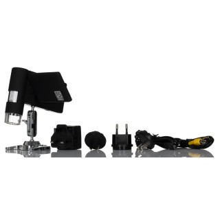 RS PRO USB Digital Microscope 10 to 300X Magnification Illuminated Rechargeable Lithium-ion Battery 196-4077