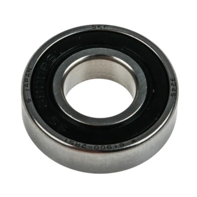 SKF Single Row Deep Groove Ball Bearing 10 mm ID, 22 mm OD, Sealed, Stainless Steel W 61900-2RS1
