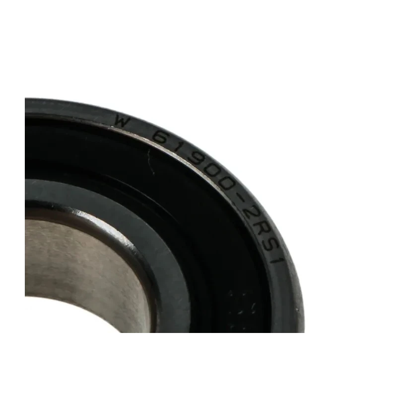 SKF Single Row Deep Groove Ball Bearing 10 mm ID, 22 mm OD, Sealed, Stainless Steel W 61900-2RS1