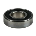 SKF Single Row Deep Groove Ball Bearing 10 mm ID, 22 mm OD, Sealed, Stainless Steel W 61900-2RS1