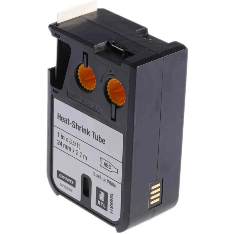 Dymo XTL Black on White Label Printer Tape 24mm Width 2.7m Length 1868811