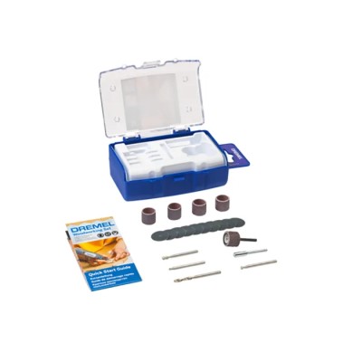 Dremel 15-Piece Multi-tool Accessory Kit Compatible With All Dremel Accessories 2615C681JA