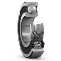 SKF Single Row Deep Groove Ball Bearing 20 mm ID, 37 mm OD, 9 mm Width, Sealed, Stainless Steel W 61904-2RS1