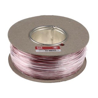 RS PRO Red Hook Up Wire 24 AWG 7/0.2 mm Tin Annealed Copper Single Core PVC Insulated Equipment Wire 500 m 196-4231