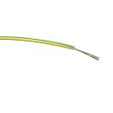 RS PRO Green, Yellow Hook Up Wire 24 AWG 7x0.2 mm Core Strands PVC Insulated Single Core Cable 100 m 1000V AC 85°C 196-4237
