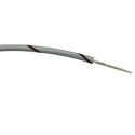 RS PRO Black Grey Hook Up Wire 24 AWG 7 x 0.2 mm Core Strands 100 m Polyvinyl Chloride Insulated 196-4238