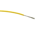 RS PRO Yellow Hook Up Wire 20 AWG 16/0.2 mm Core Strands 100 m Polyvinyl Chloride Jacket 196-4264