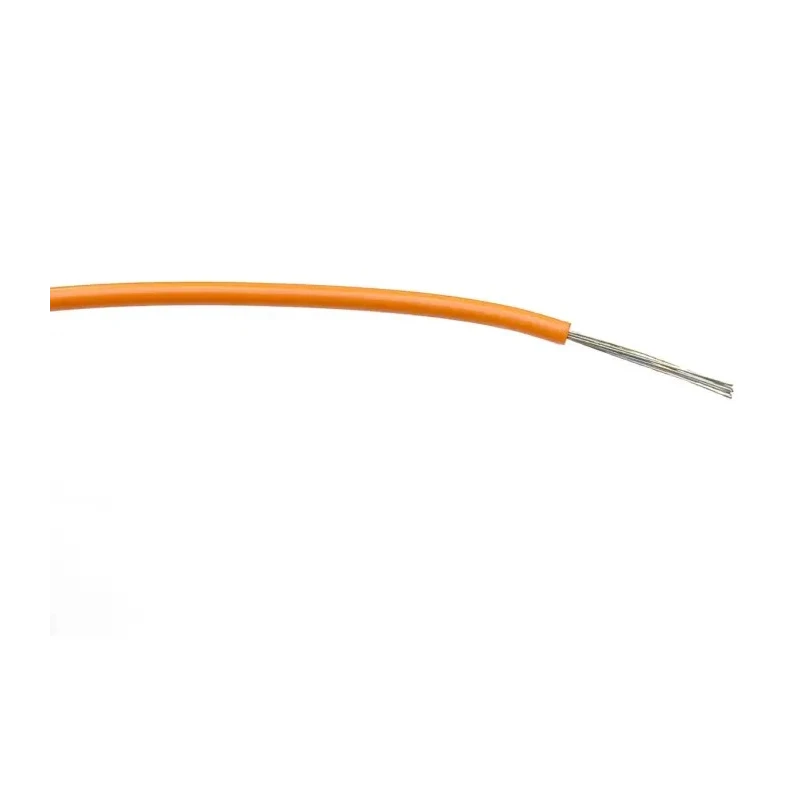 RS PRO Orange Hook Up Wire, 20 AWG, 16/0.2 mm Core Strands, 100 m, Polyvinyl Chloride Jacket 196-4259