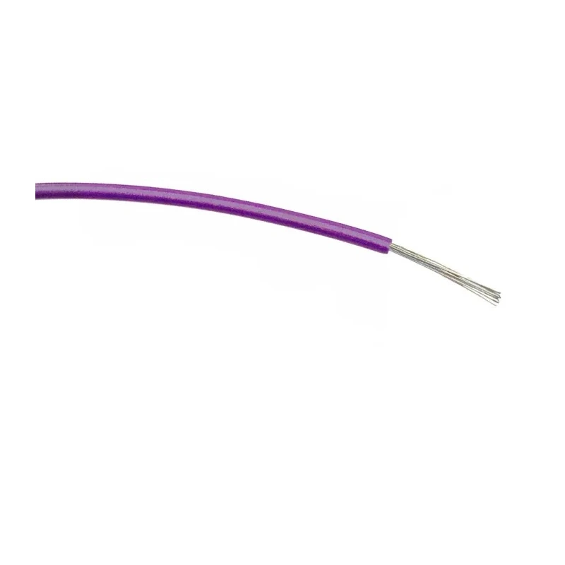 RS PRO Purple Hook Up Wire, 20 AWG, 16/0.2 mm Core Strands, 100 m Length, Polyvinyl Chloride PVC Jacket 196-4262