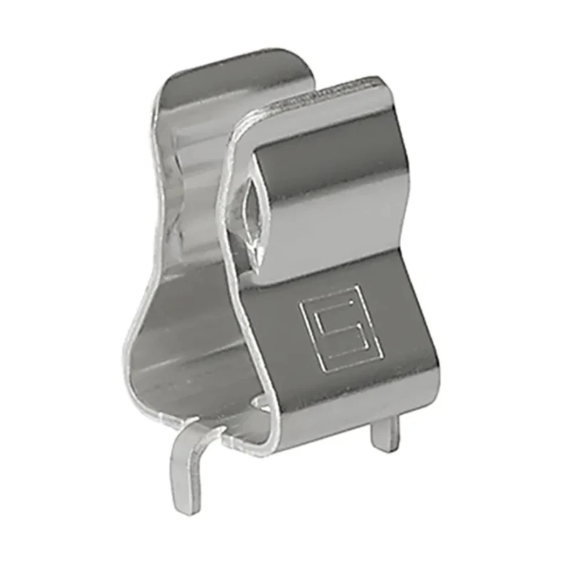 Schurter CSO Silver Plated Copper PCB Fuse Clip for 10.3 x 38 mm Cartridge Fuse 0751.0506
