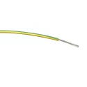 RS PRO Green Yellow Hook Up Wire 20 AWG 16x0.2 mm Core Strands 500 m Polyvinyl Chloride 196-4296